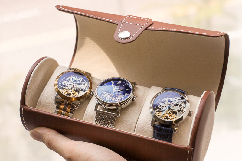 NEW WATCH BOXES Chrono Keeper WC03 Watch Box Trave