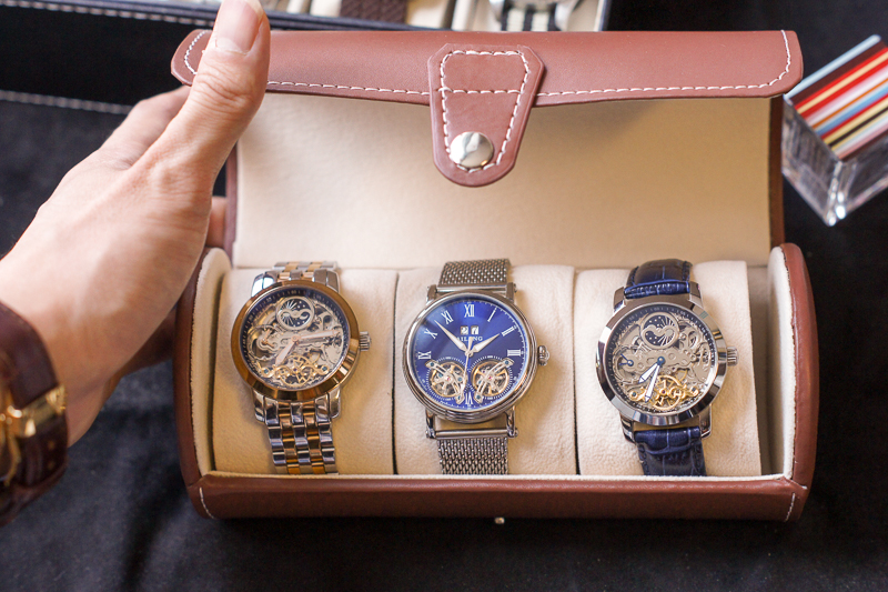 NEW WATCH BOXES Chrono Keeper WC03 Watch Box Trave