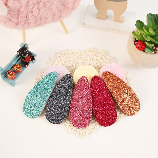 New Glitter Glitter Tick Pin Orange, Pink, Red, Bl