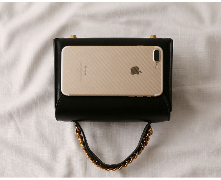 New buckle decoration mini cross cowhide leather, 