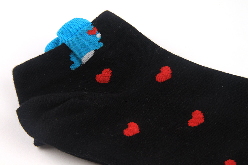 NEW SOCKS COLLECTION Heart Sneakers Women's Ank