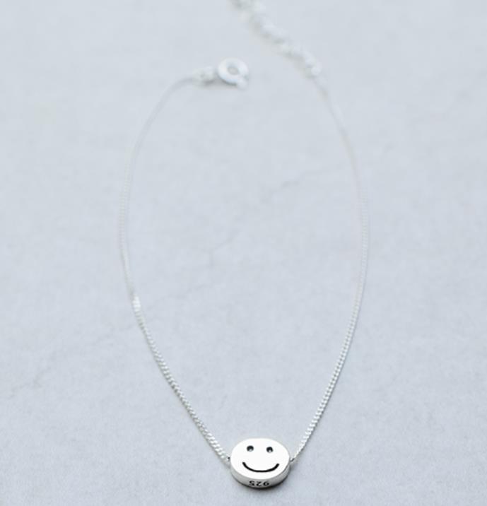 New smile smile silver bracelet 925