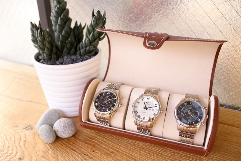 NEW WATCH BOXES Chrono Keeper WC03 Watch Box Trave