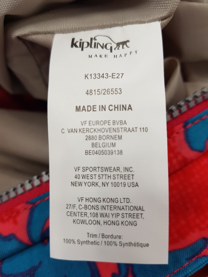 Kipling Luxury Eco Bag NEW RADWAN NEW RADWAN_Funky