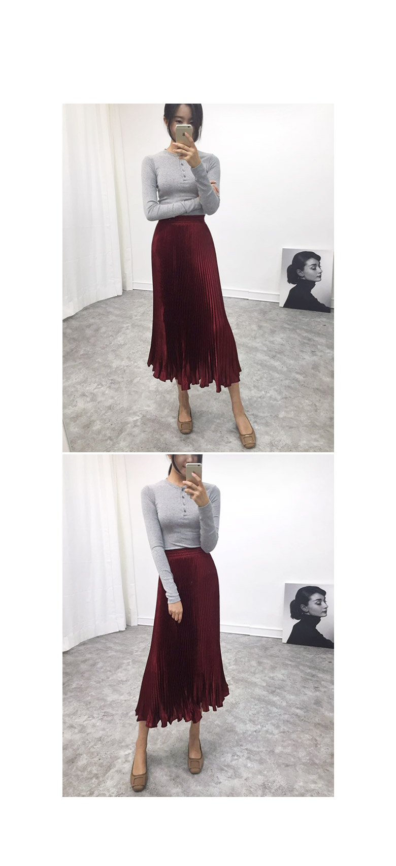 Metal Pleated Skirt Wrinkle Accordion Machine Flar