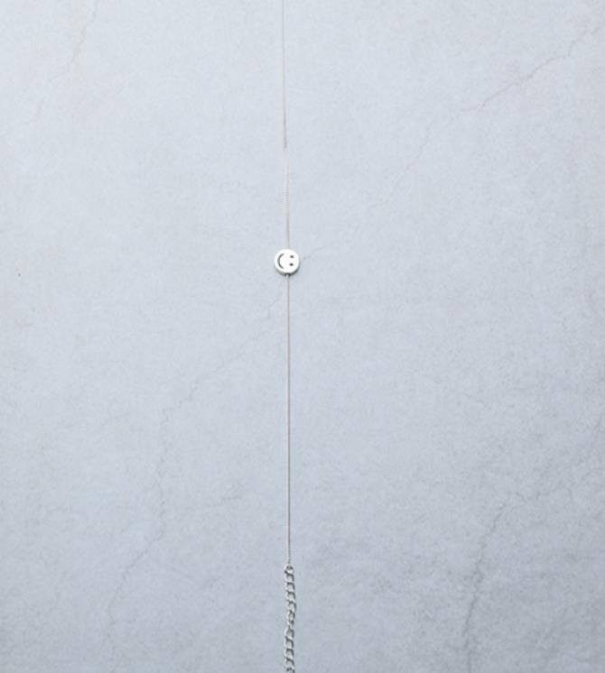 New smile smile silver bracelet 925