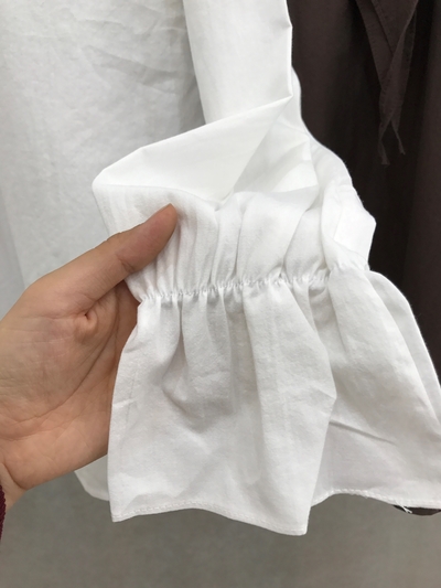 NEW FASHION LADY GIRL Blouse Fall Ruffle V Neck