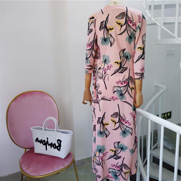 New Women Dress goddess flower wrapped dress bohem