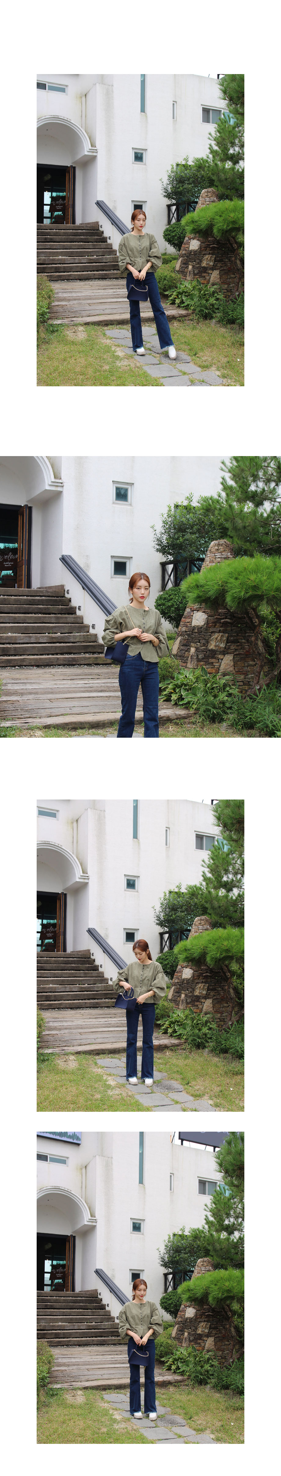 Women Jeans Pants High-waisted Boots Cut Denim Pan