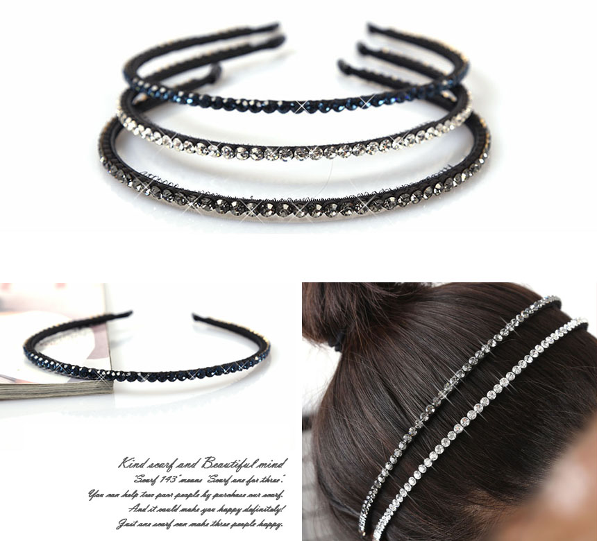 New Crystal Rhodium Headband Hair Accessories Shop