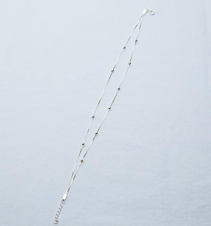 New Doubling Silver Bracelet 925