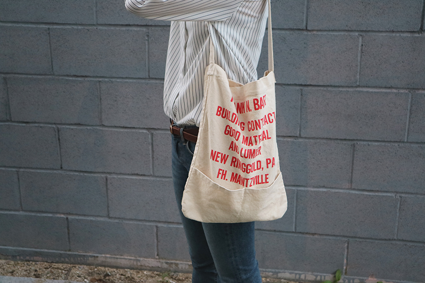 NEW ECO BAG Tobi Toba Pocket Lettering Eco Bag Sho