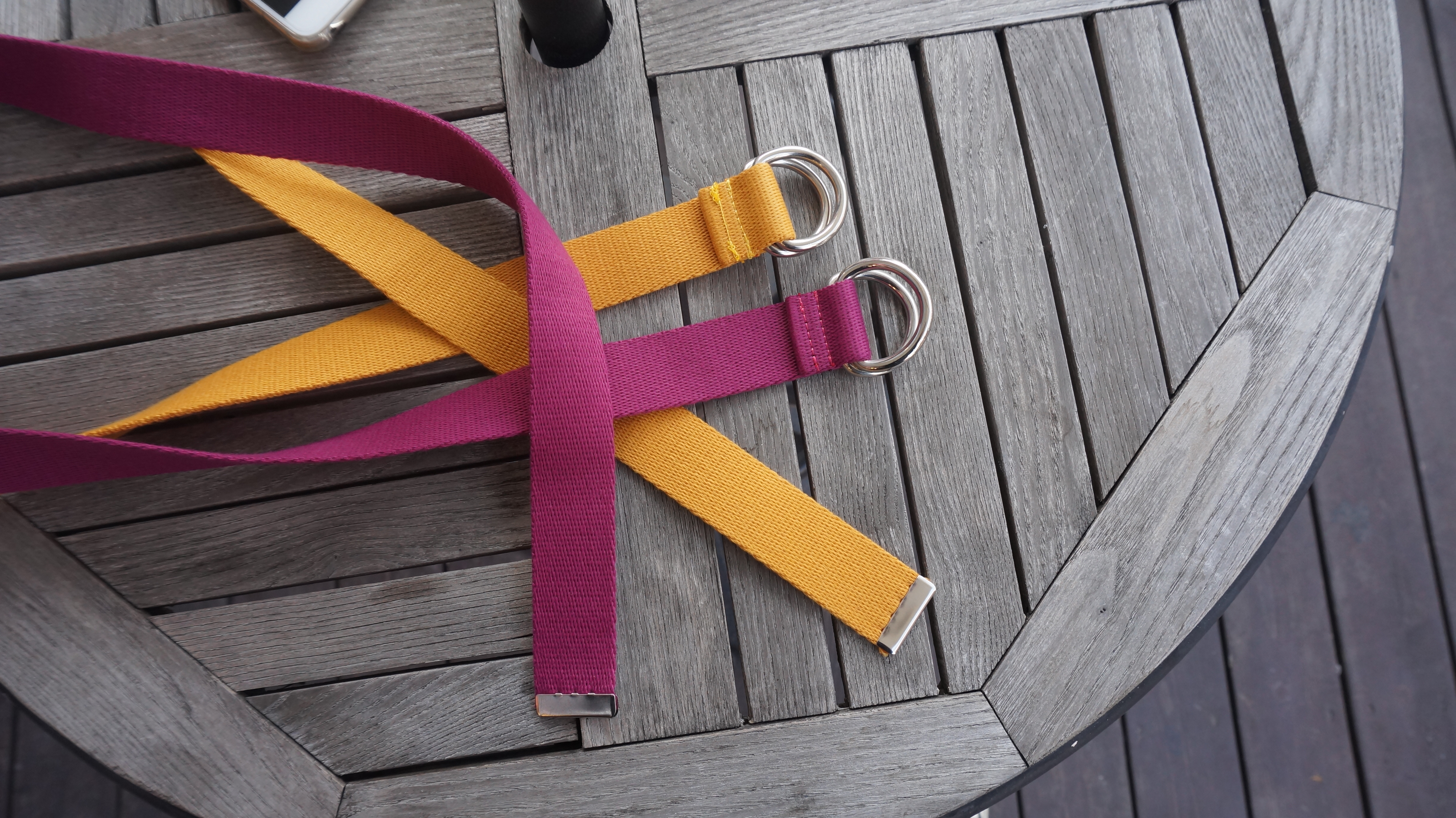 NEW MEN FASHION BELT Stretch Canvas Ring Belt 3Col