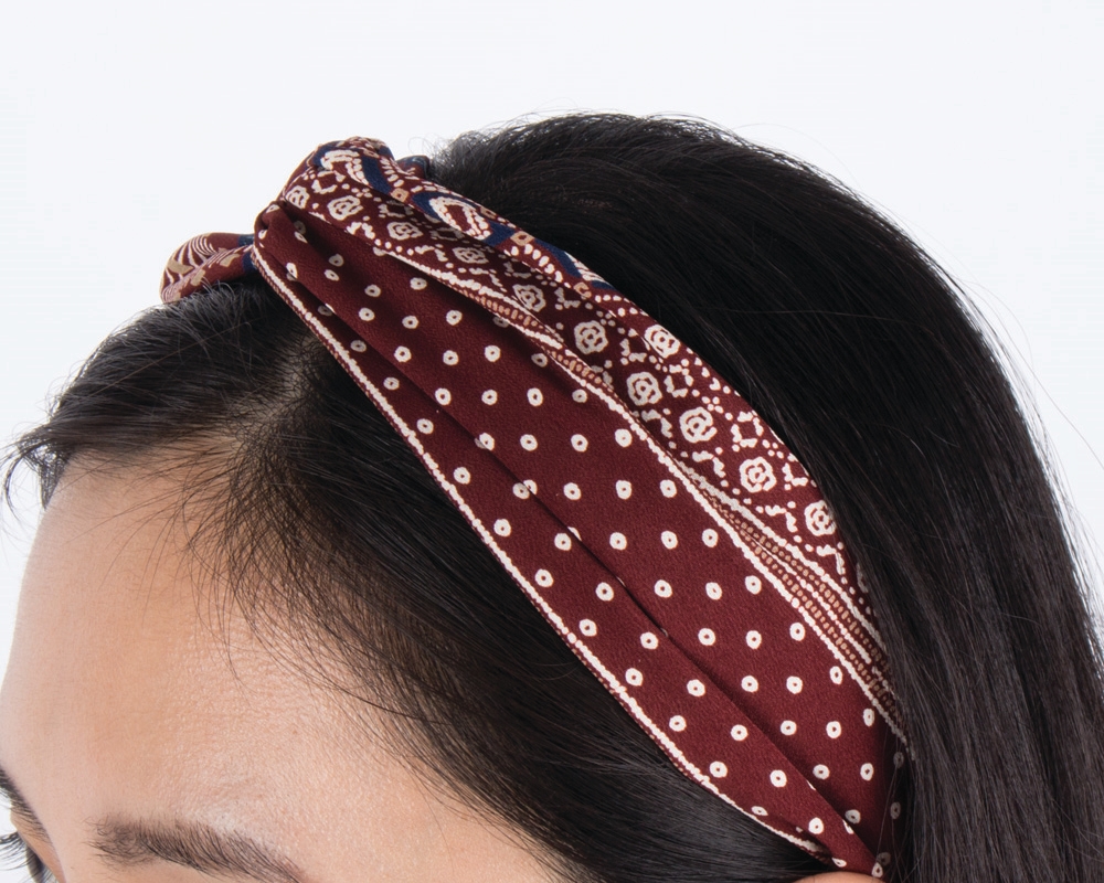 New Autumn Bride Bandana Hair Band Headband Turban