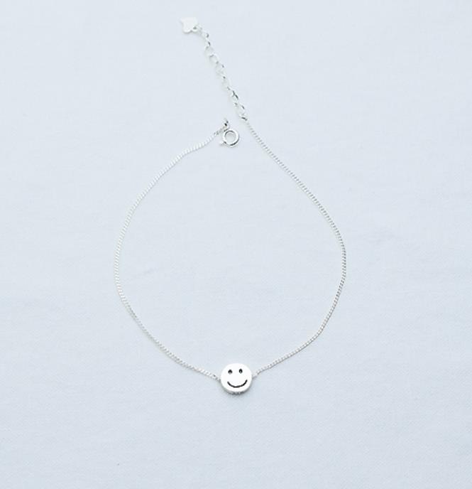 New smile smile silver bracelet 925