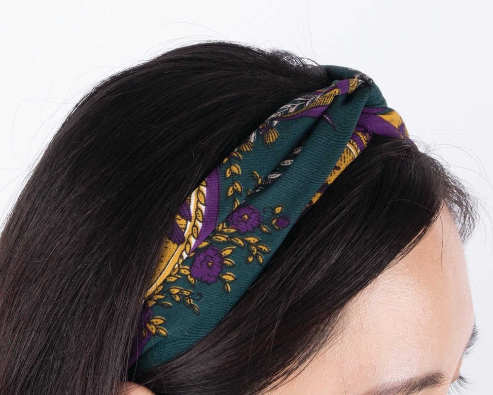 New Autumn Bride Bandana Hair Band Headband Turban