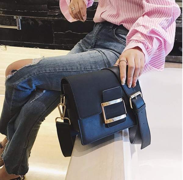 New belt cross-back style atmosphere Formal Chic m