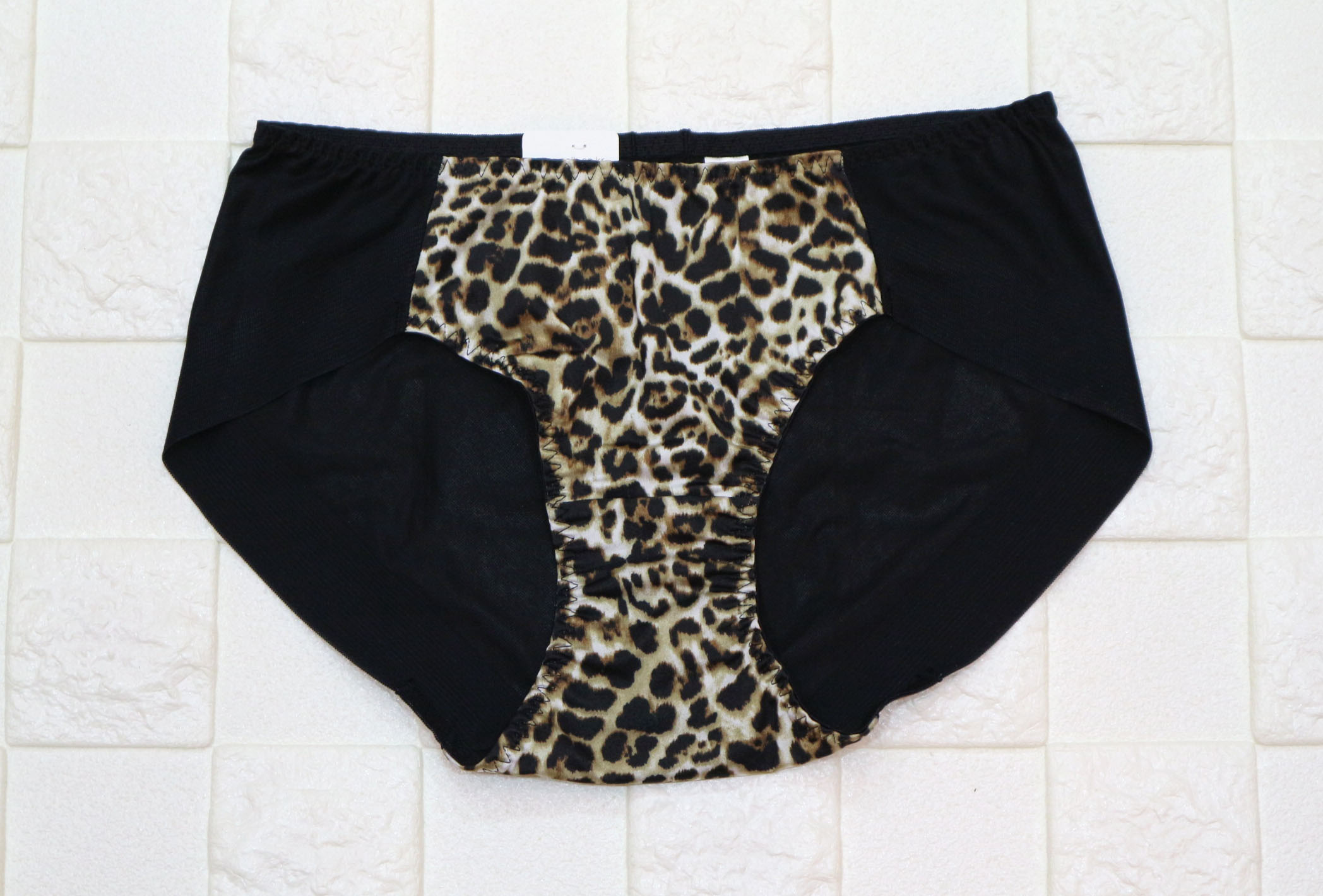 Women Underwear Solve Black Leopard Tee Panties Br