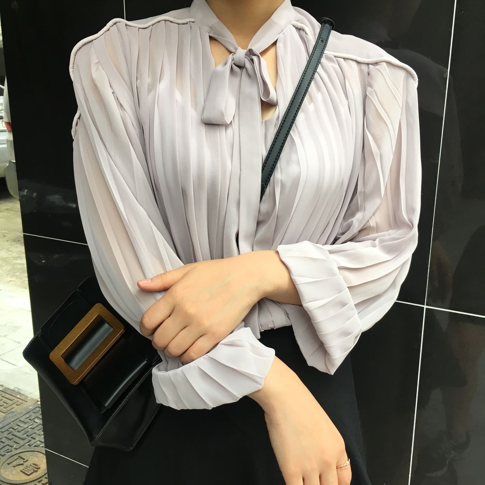 New Big Buckle Mini Cross Bag Casual Chain Back Ba