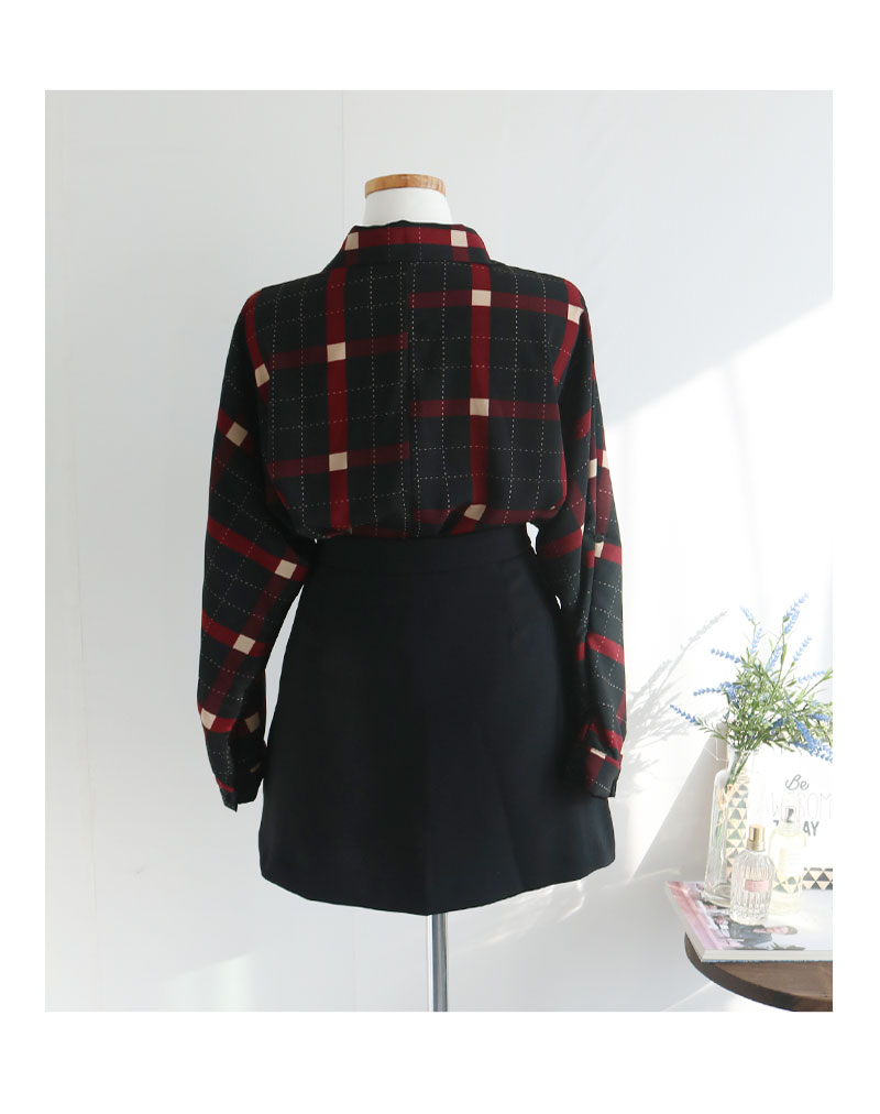 Women Blouses Offer Roll-Up Blouse Navy, Black Rag