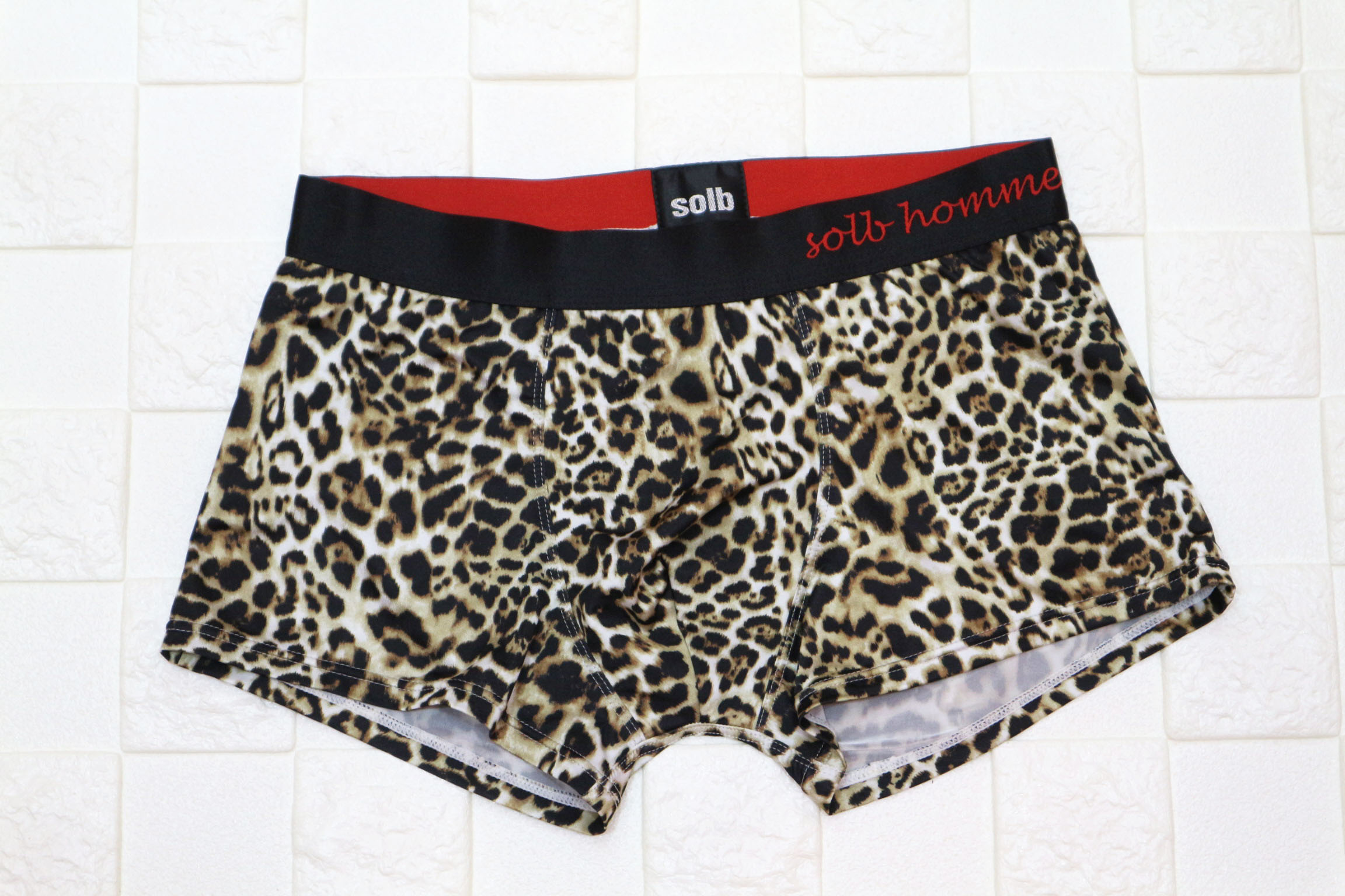 Women Underwear Solve Black Leopard Tee Panties Br