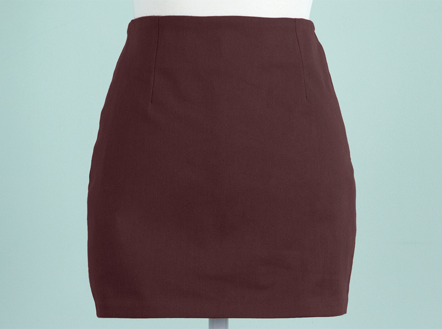 h-line Basic Autumn Mini Skirts 20s Women's Hat