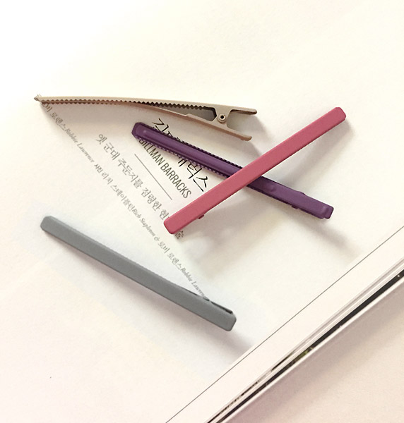 Hair Accessories Set of 10 pieces of matte dowel h