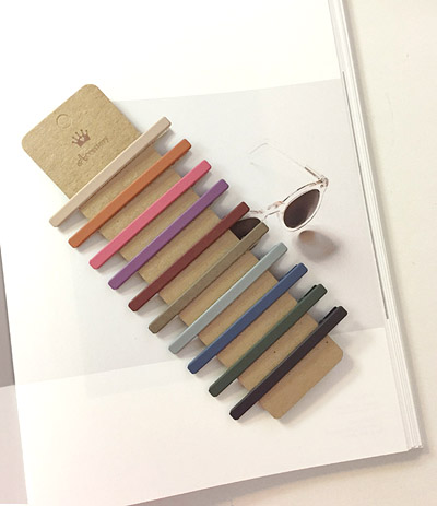 Hair Accessories Set of 10 pieces of matte dowel h