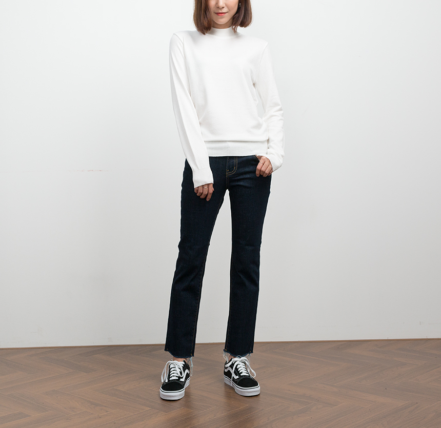 Korea Jeans Pants Sewing Needle Nose Cutting Date 