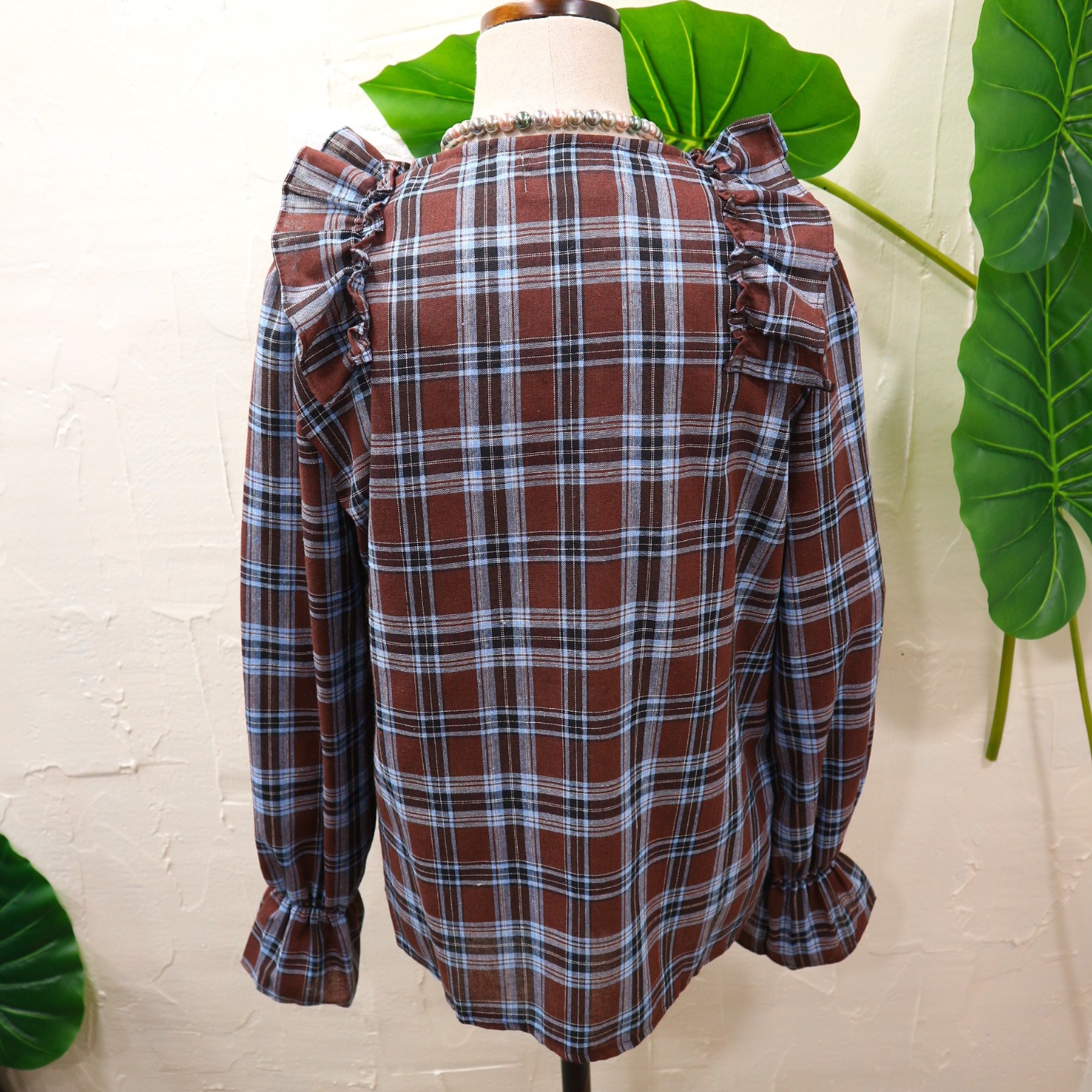 NEW FASHION LADY GIRL Blouse Free Shipping Frill C