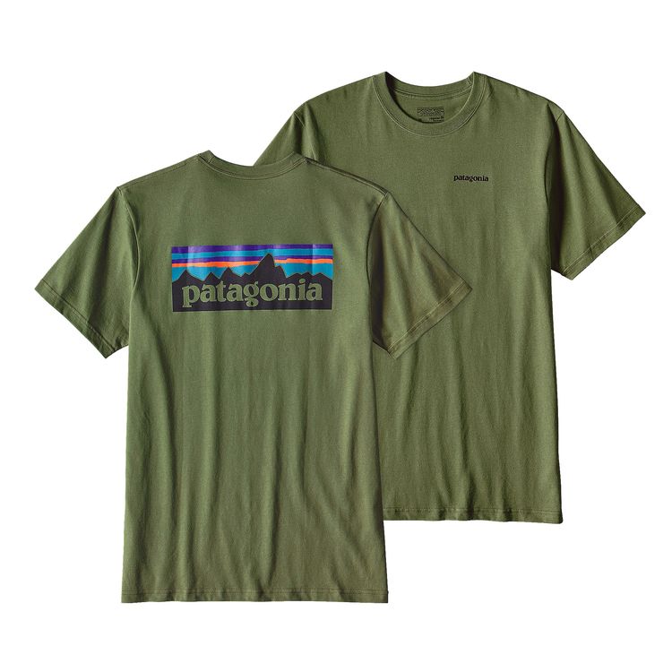 Patagonia Men's P-6 logo cotton t-shirt GN38906