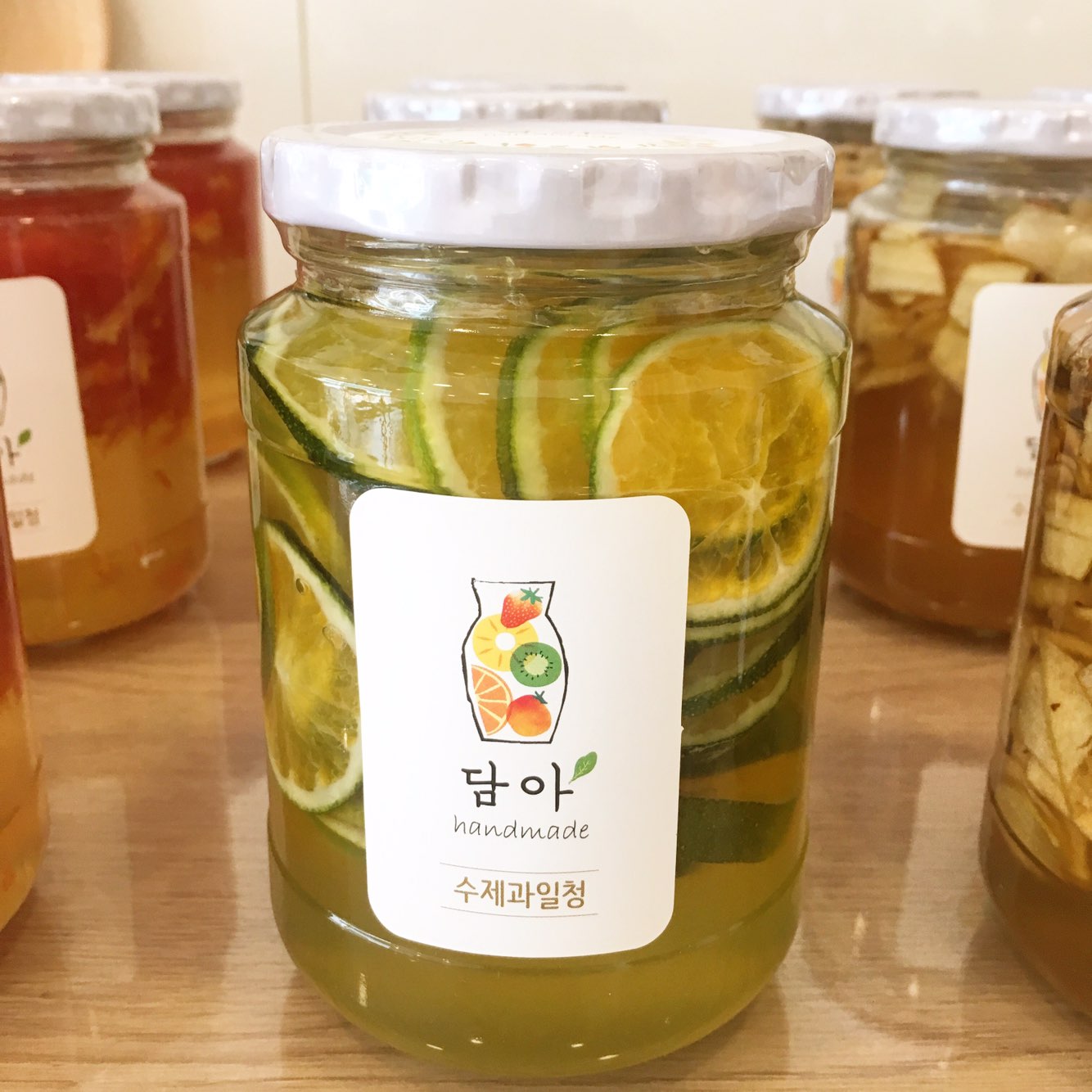 NEW HONEY CITRON TEA Cheju Blue Orange 500ml homem