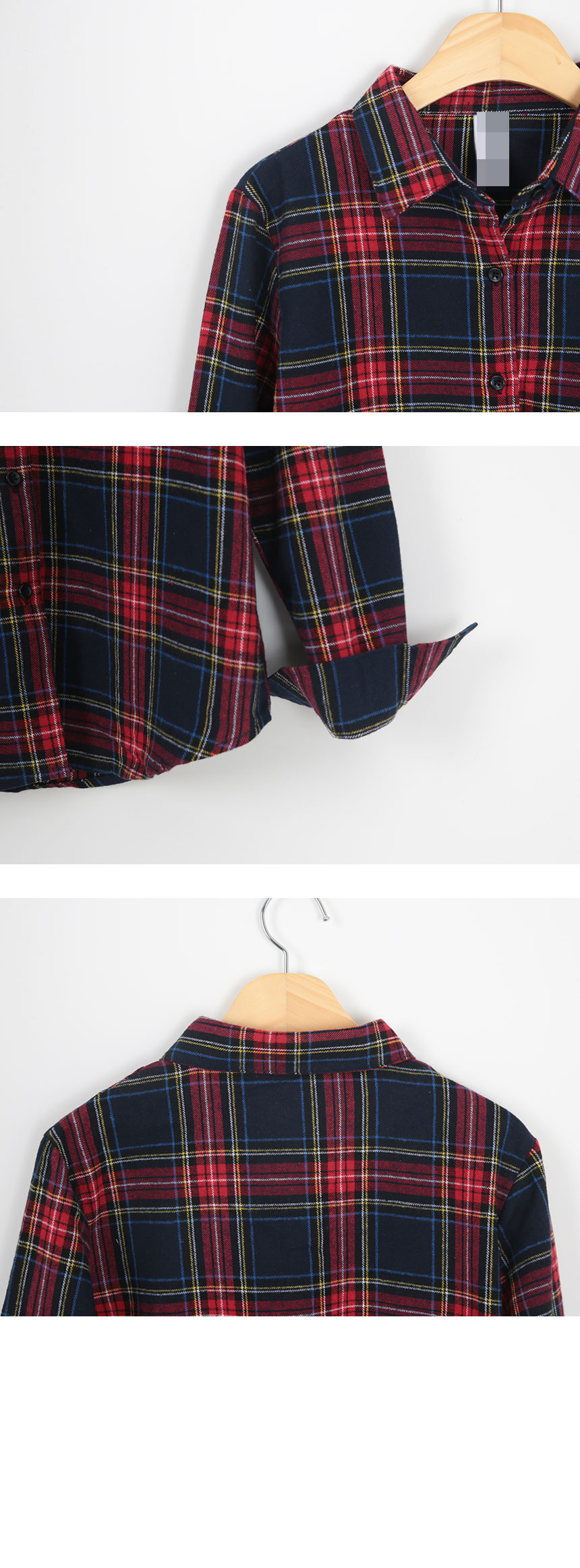 Tartan check shirt brushed southern winter autumn 