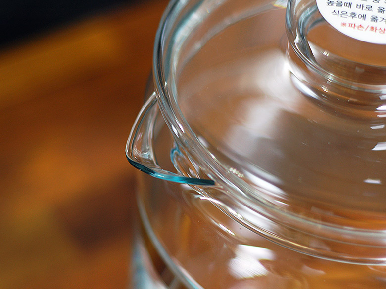 Shimax heat-resistant glass hot water pot 3L kettl