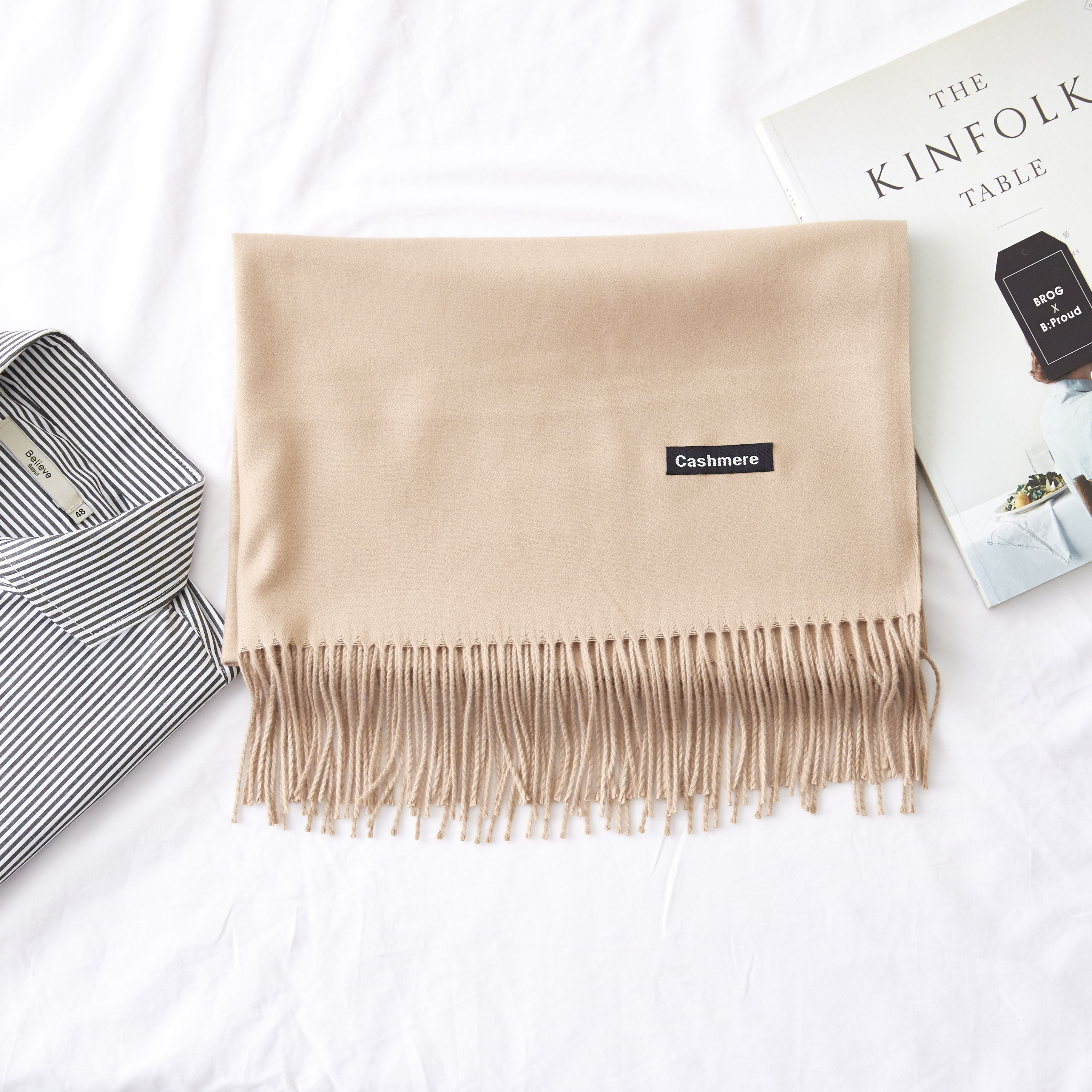 Premium Cashmere Scarf Men's Women Couple Shawl