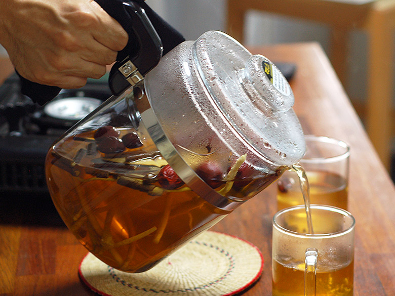 Shimax heat-resistant glass hot water pot 3L kettl