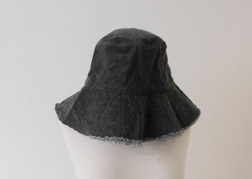 Women Sun Hats Washing Denim Wide Bucket Hat Hats