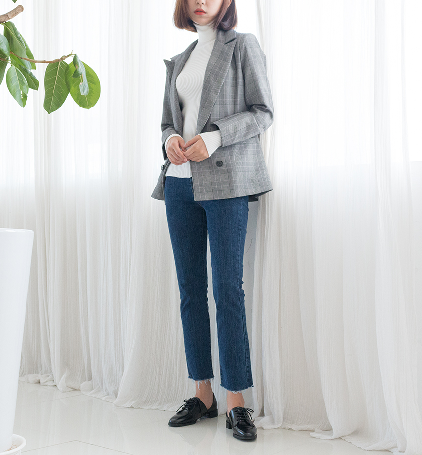 Korea Jeans Pants Sewing Needle Nose Cutting Date 