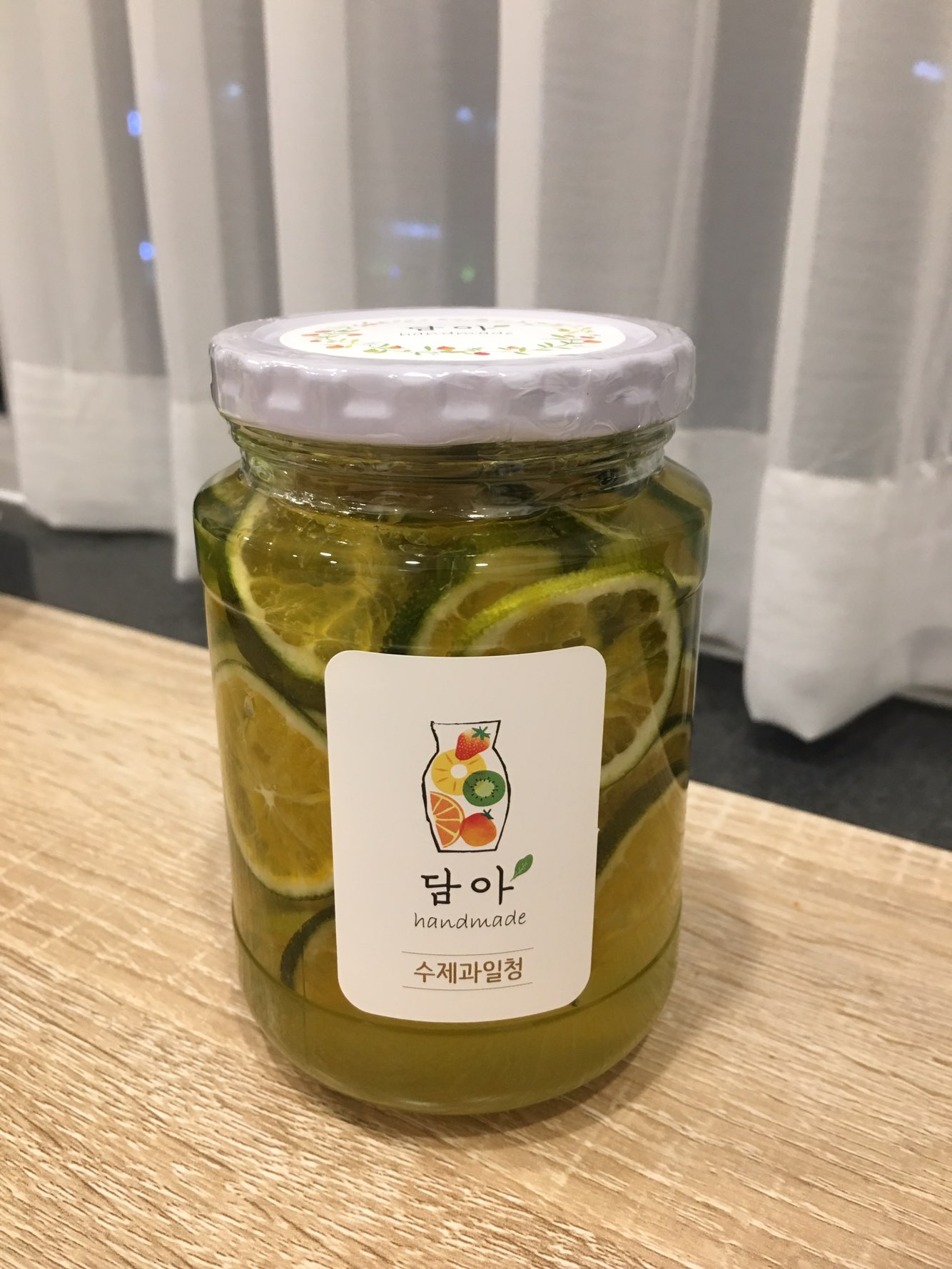 NEW HONEY CITRON TEA Cheju Blue Orange 500ml homem