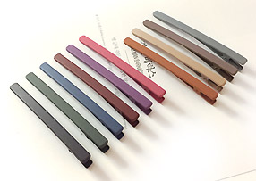 Hair Accessories Set of 10 pieces of matte dowel h