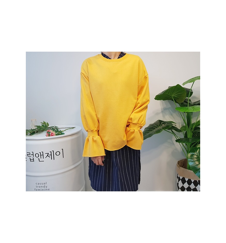 New Over Buffet Striped Shirt One Piece 3 Color Pr