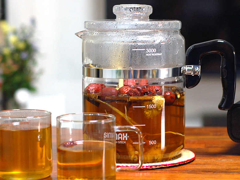 Shimax heat-resistant glass hot water pot 3L kettl