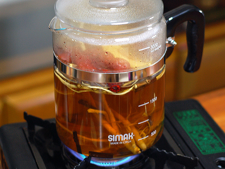 Shimax heat-resistant glass hot water pot 3L kettl