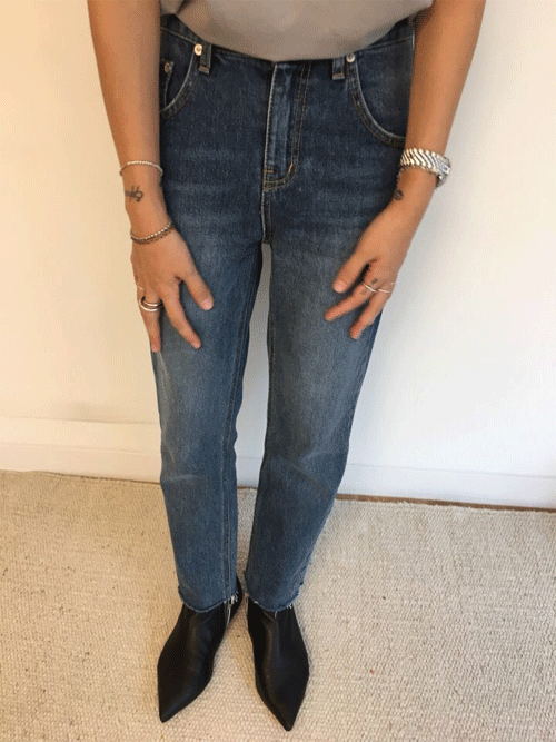 Women Jeans Pants Sister Market JJ Jeans Pants Cut