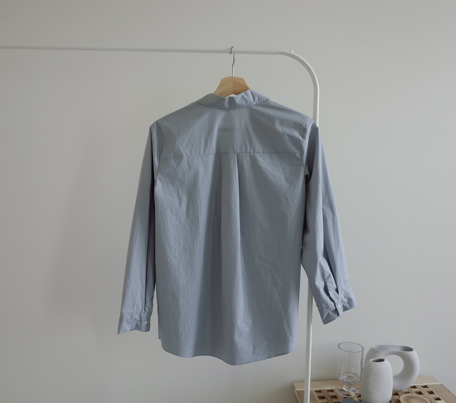 Daily plain shirt Women Autumn basic cotton Cotton