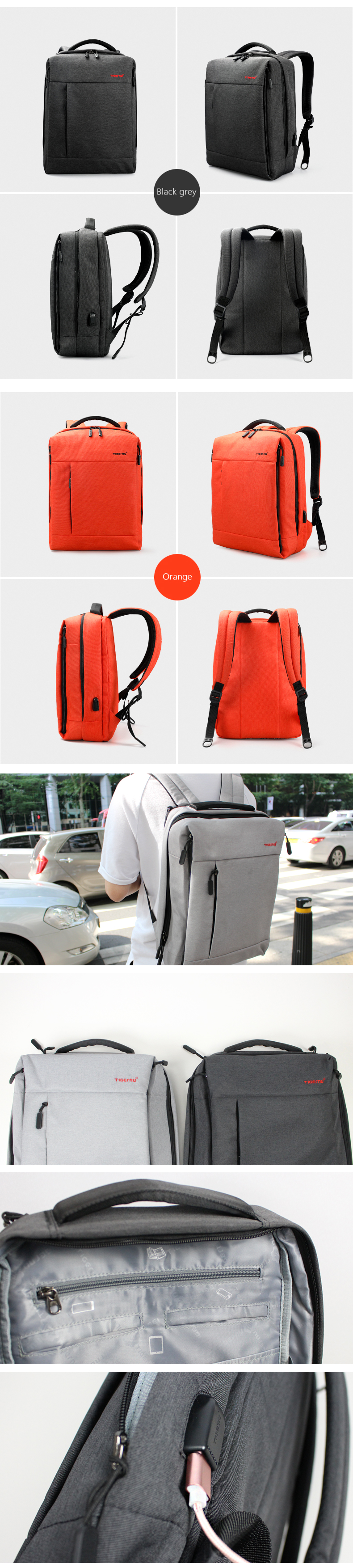 NEW BACKPACK Tiger's Backpack College Student W