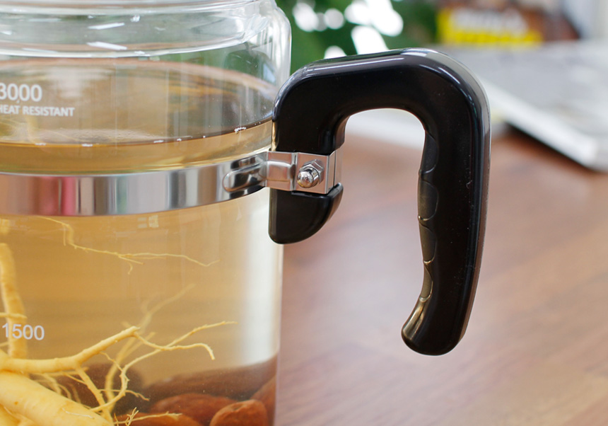 Shimax Healthy heat-resistant glass hot water pot 