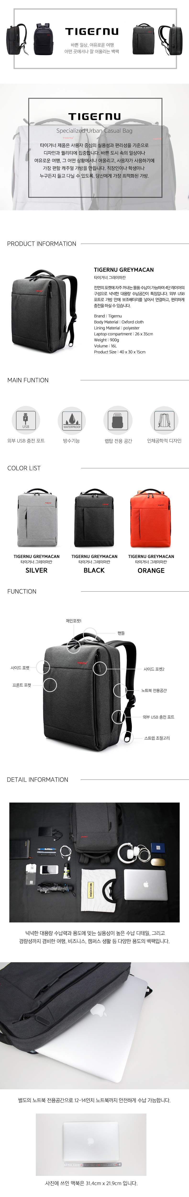 NEW BACKPACK Tiger Nugray Mayan Functional Backpac