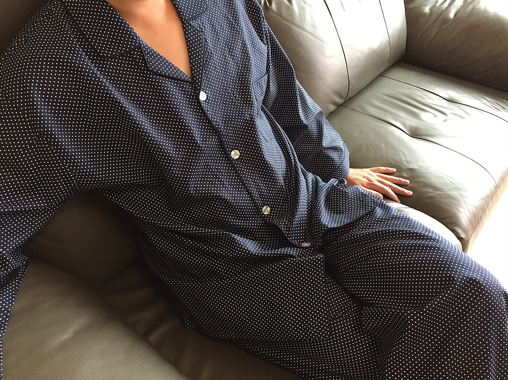 New White New Pair Couple Pajama Set Sun Men Pajam