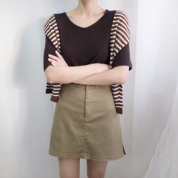 Women Short Pants Love Rev Bending Skirt Pants S ~